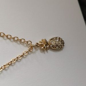 Pineapple Charm chain necklace